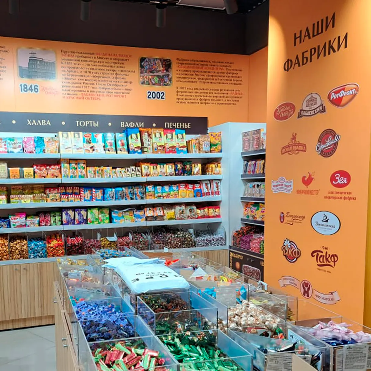 Открытие магазина Алёнка